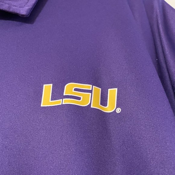 LSU Tigers Colosseum Santry Polo - Purple - Picture 4 of 4